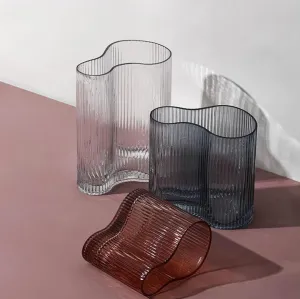 Ripple Glass Vases