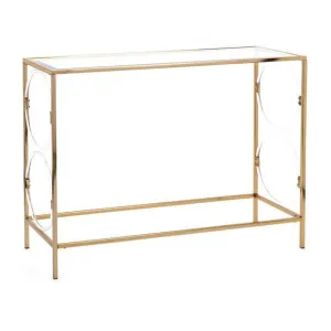 Rouvin Acrylic Glass Console Table