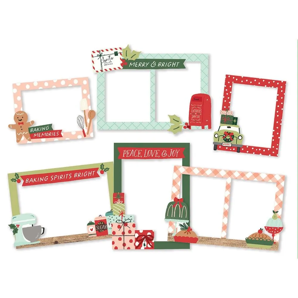 Simple Stories Baking Spirits Bright - Chipboard Frames*