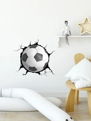 Soccer Ball Wall Sticker Decorative Wall Art Decal Creative Design for Home