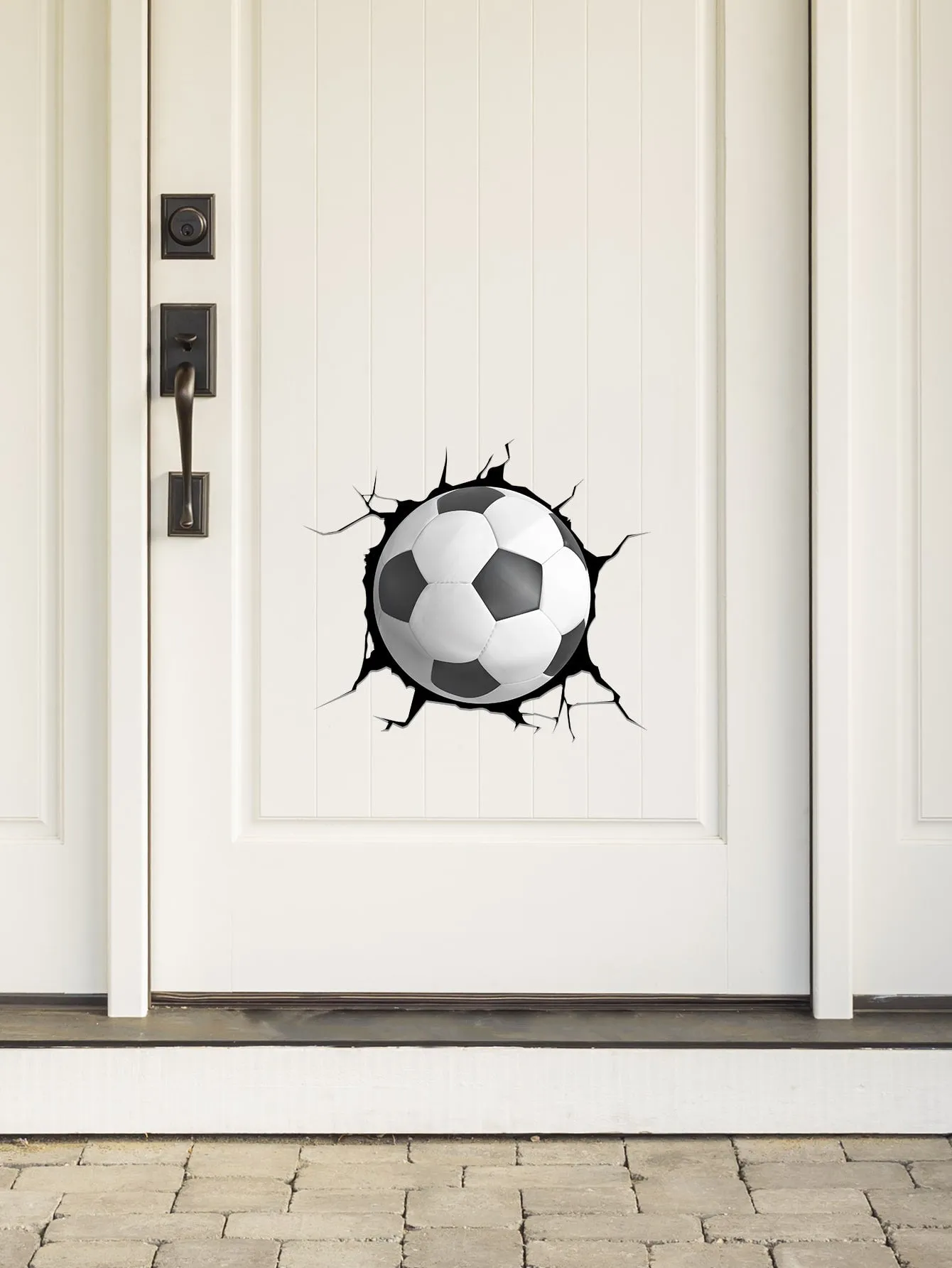 Soccer Ball Wall Sticker Decorative Wall Art Decal Creative Design for Home