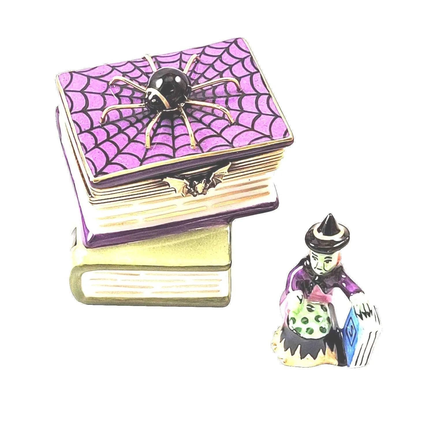 Spell Books with Spider & Witch