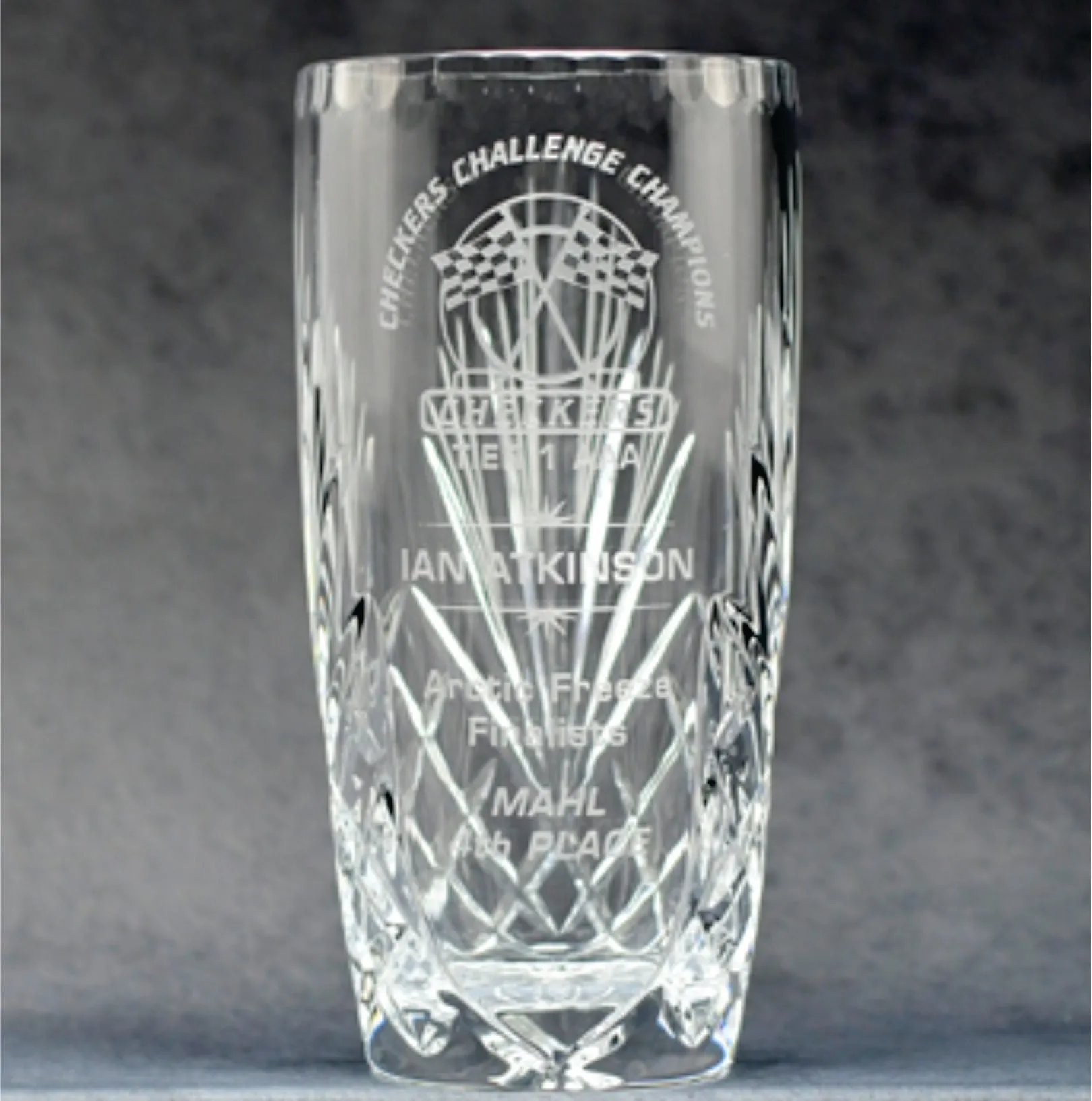 Straight Crystal Vase