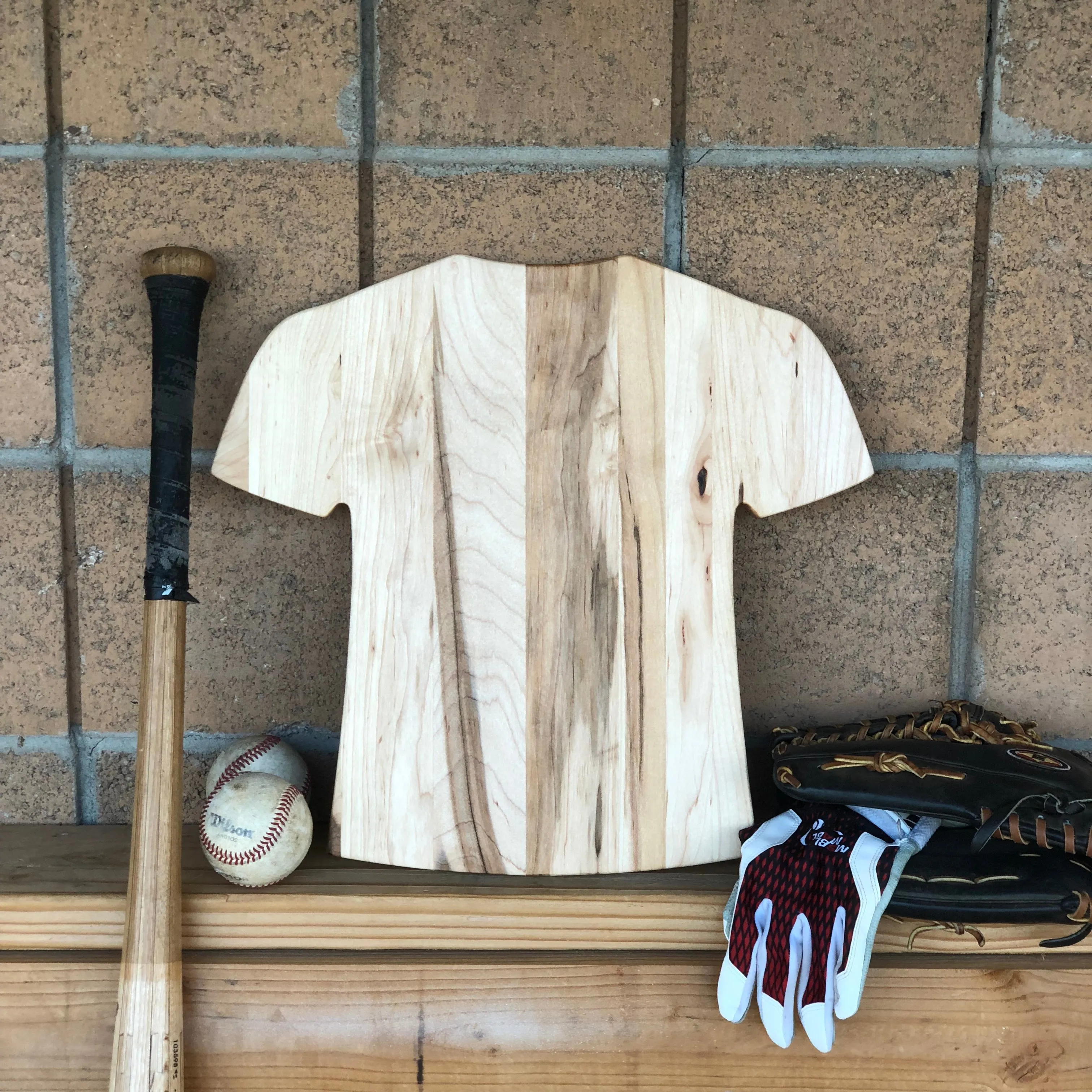 Tampa Bay Rays Team Jersey Cutting Board | Customize With Your Name & Number | Add a Personalized Note