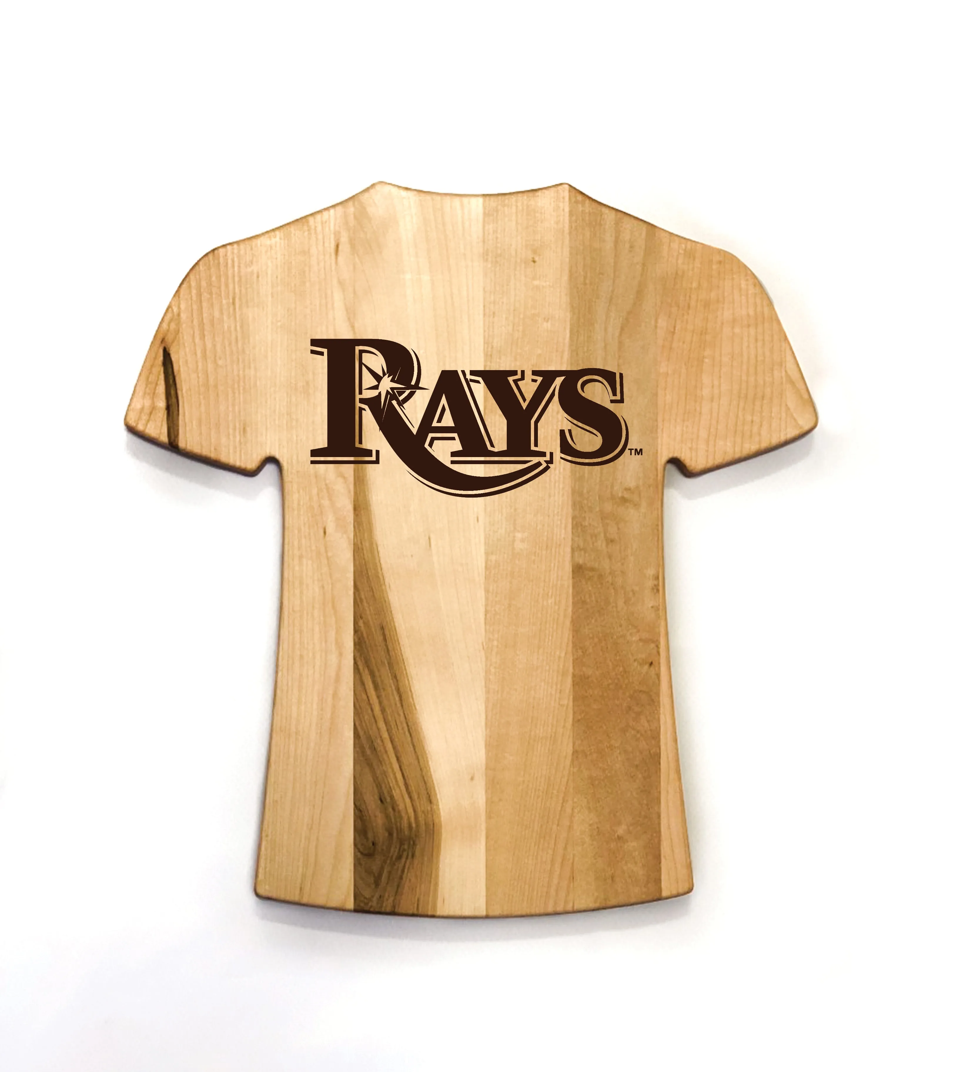 Tampa Bay Rays Team Jersey Cutting Board | Customize With Your Name & Number | Add a Personalized Note