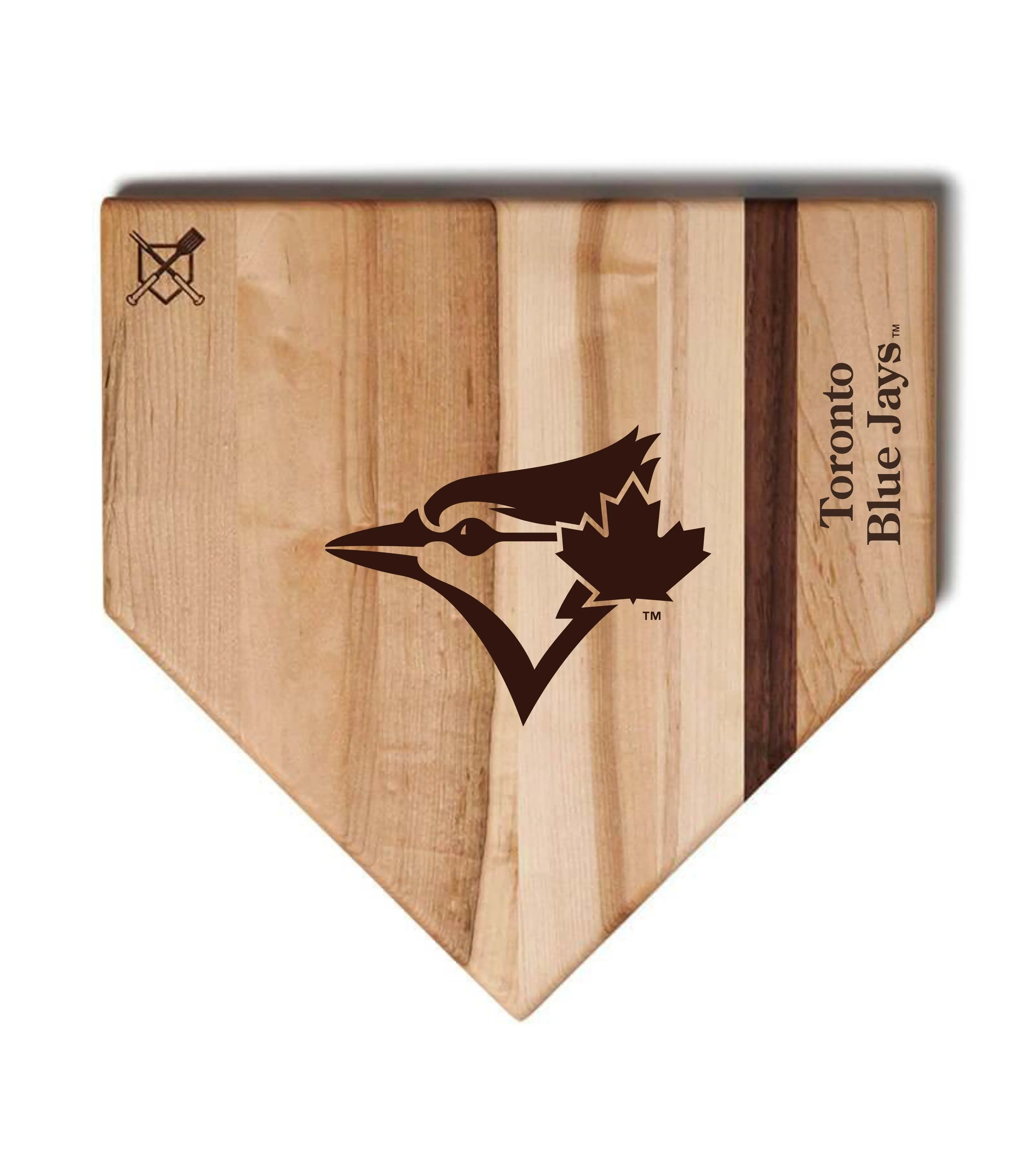 Toronto Blue Jays Home Plate Cutting Boards | Multiple Sizes | Multiple Designs