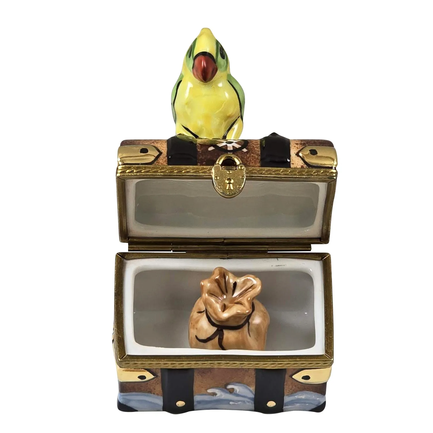 Treasure Chest w Parrot