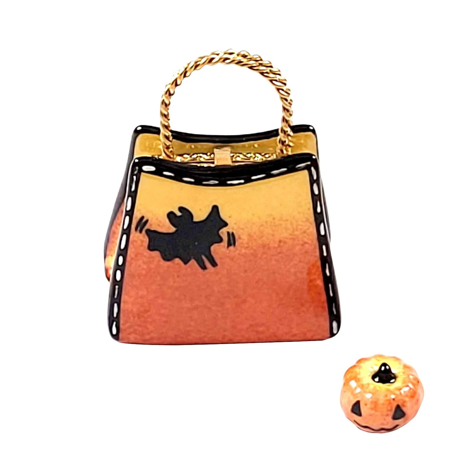 TRICK OR TREAT BAG w Candy Pumpkin