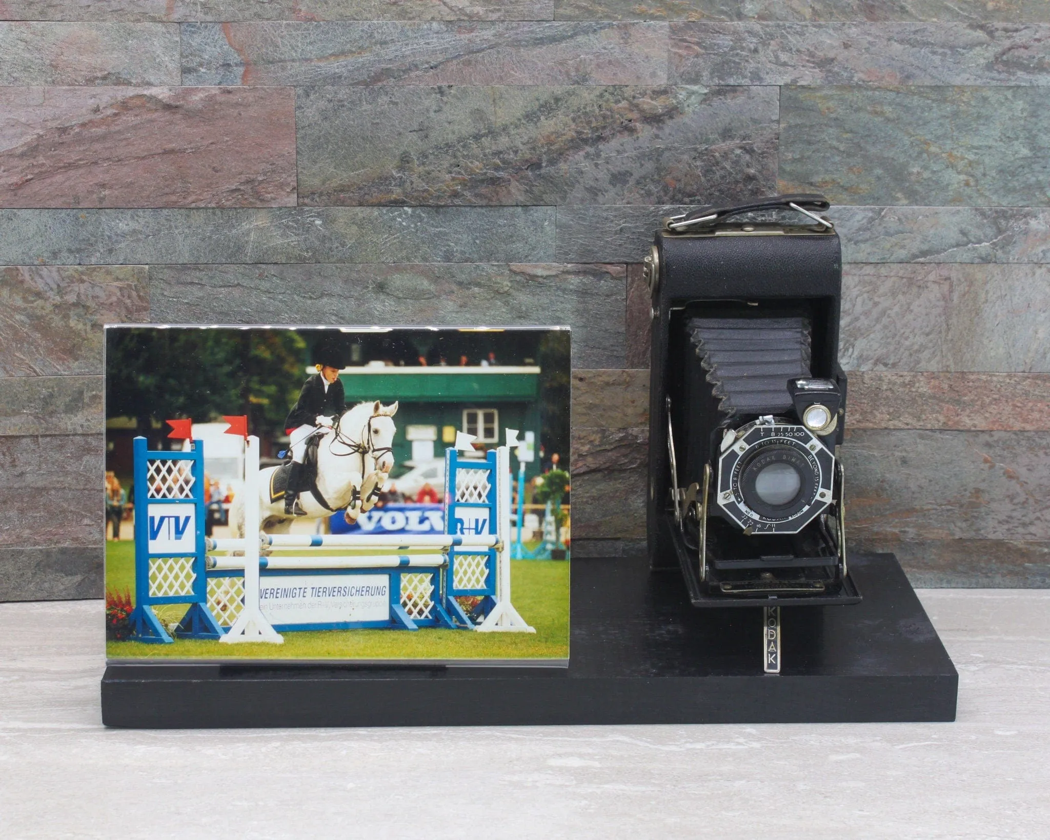 Vintage Camera Picture Frame - Kodak Junior Six-20 Series II Camera