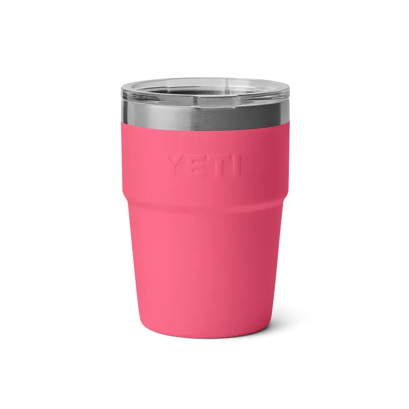 YETI Rambler 16 OZ (473ml) Stackable Cup With Magslider Lid - Tropical Pink