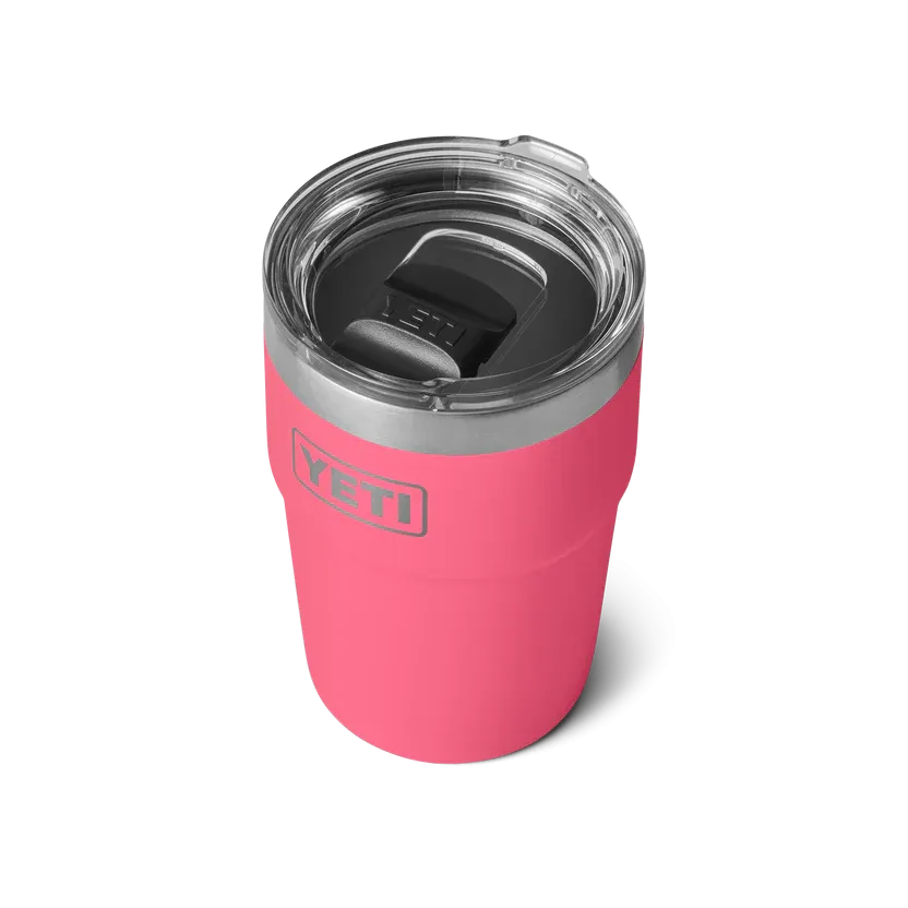 YETI Rambler 16 OZ (473ml) Stackable Cup With Magslider Lid - Tropical Pink