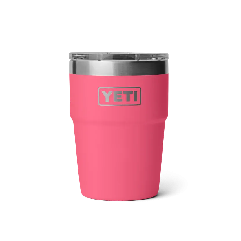 YETI Rambler 16 OZ (473ml) Stackable Cup With Magslider Lid - Tropical Pink